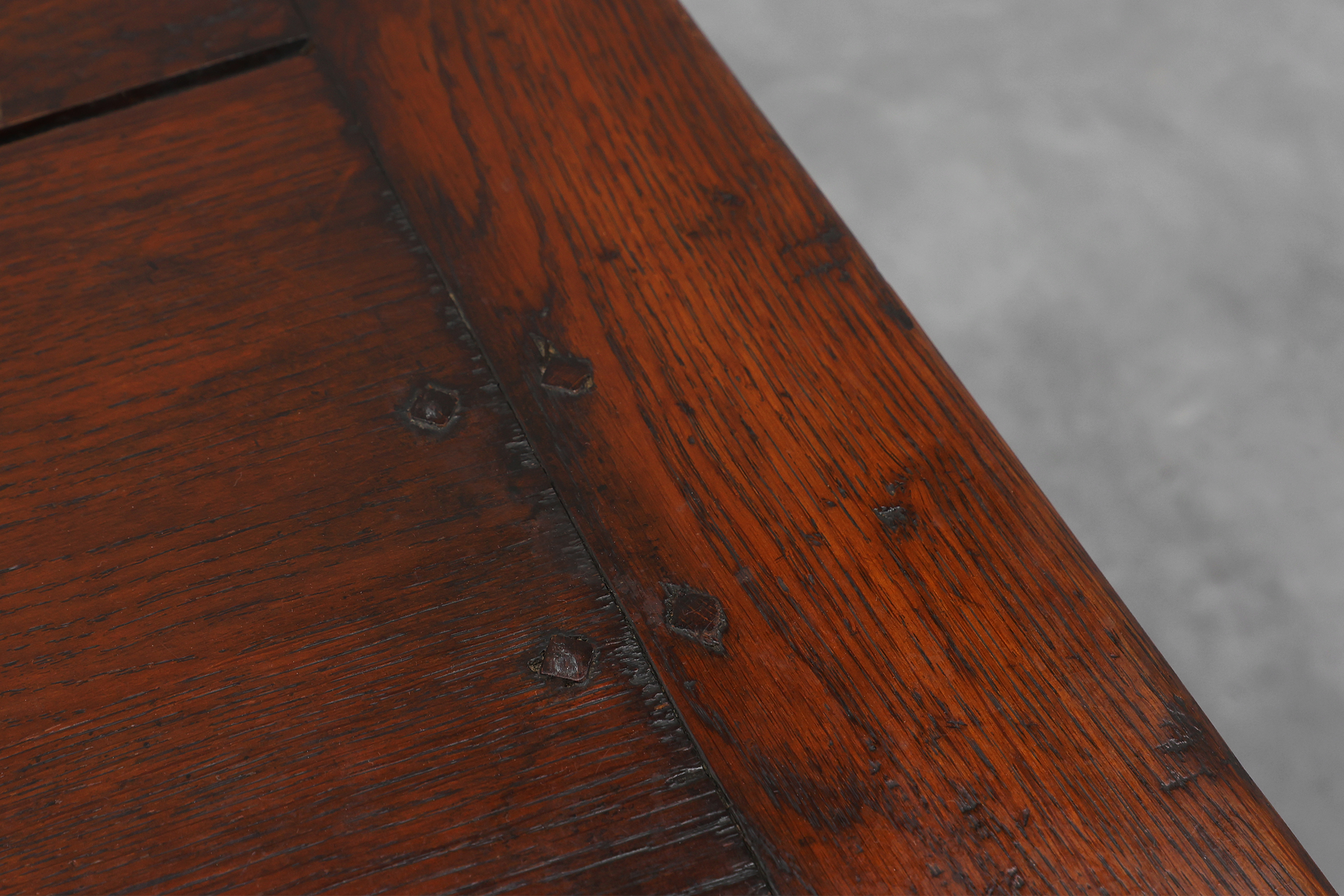 19th-Century French Provincial Oak Dining Tablethumbnail